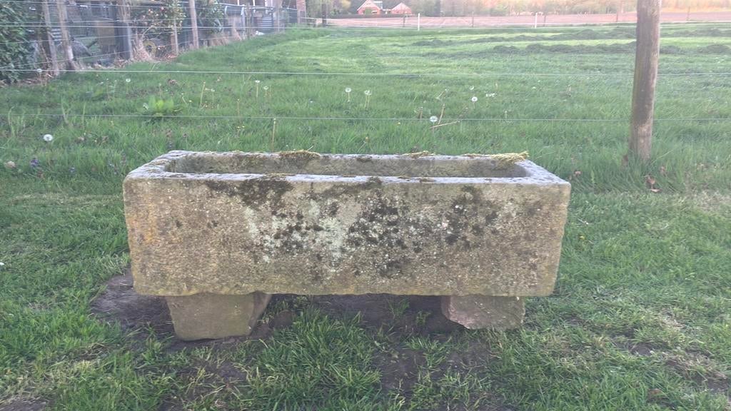 Super strake Bentheimer bak/trog van echt zandsteen, Ophalen of Verzenden