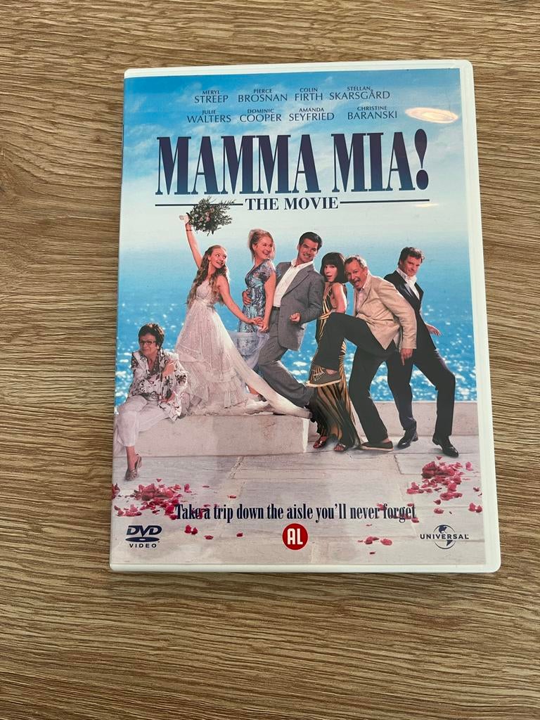DVD Mamma Mia!, Vanaf 6 jaar, Ophalen of Verzenden, Gebruikt, Romantische komedie