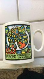 Horoscoop Vissen Mok, Keramiek, Nieuw, Ophalen of Verzenden, Overige stijlen