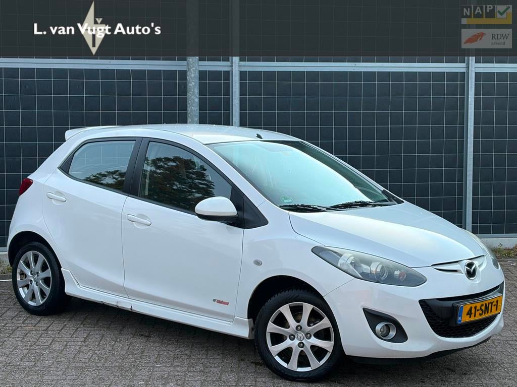 Mazda 2 1.3 GT-M Line | LPG-G3 | EXPORT, Auto's, Mazda, Voorwielaandrijving, Euro 5, 4 stoelen, Wit