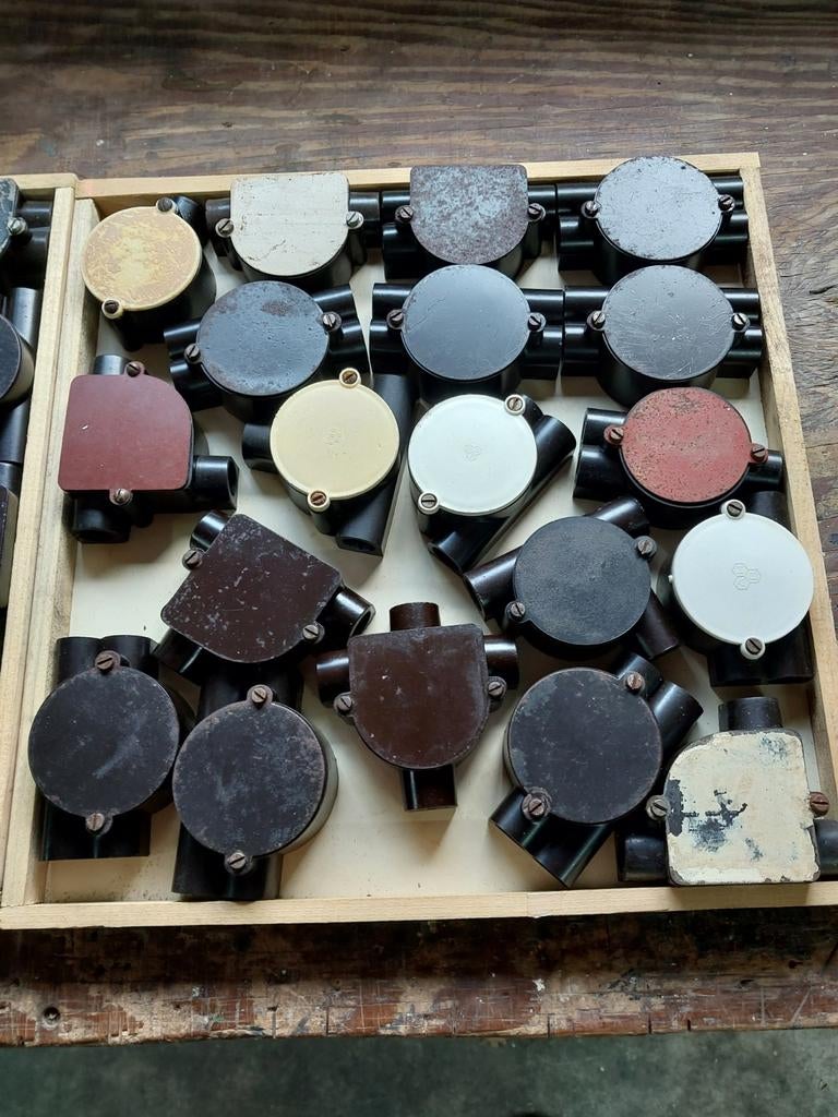 Oude lasdozen, Ophalen of Verzenden