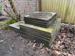 Tuintegels, Tuin en Terras, Tegels en Klinkers, Ophalen, Gebruikt, Beton, Terrastegels