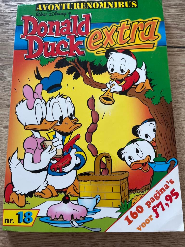 Donald Duck Extra Avonturenomnibus nr. 18, Boeken, Eén stripboek, Ophalen of Verzenden, Gelezen
