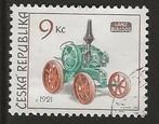 Tsjechie 4, tractor, Verzenden, Overige landen, Gestempeld