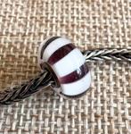 Trollbeads Strepen Zwart/Wit, Ophalen of Verzenden, Nieuw, Glas of Kristal, Trollbeads