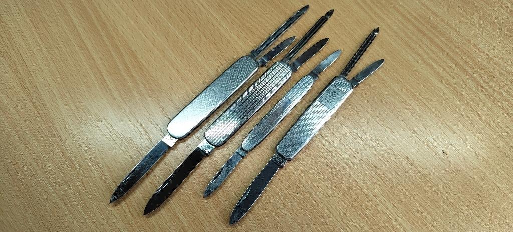 zakmes x4 Duits o.a. Boker en Carl Schlieper, Verzenden, Gebruikt