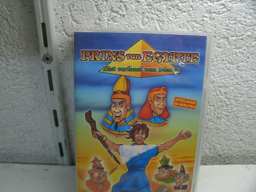 vhs 26a prins van egypte, Cd's en Dvd's, Alle leeftijden, Ophalen of Verzenden, Zo goed als nieuw, Overige typen