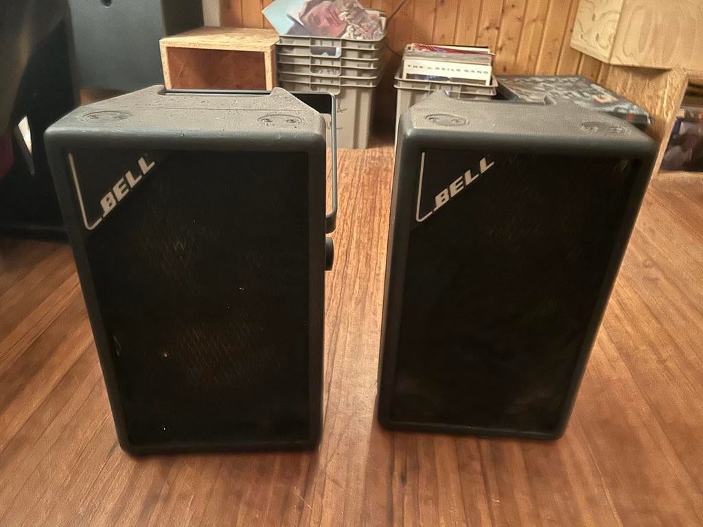 Bell Luidsprekers - Set van 2, Audio, Tv en Foto, Luidsprekers, Overige merken, Gebruikt, Ophalen of Verzenden, Minder dan 60 watt
