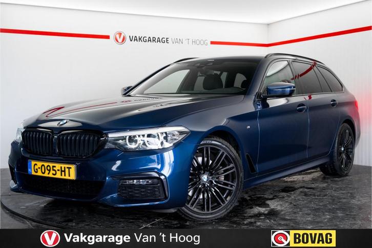 BMW 5 Serie Touring 520i M-sport Trekhaak Corporate Lease Ex, Auto's, BMW, Bedrijf, Te koop, 5-Serie, ABS, Achteruitrijcamera