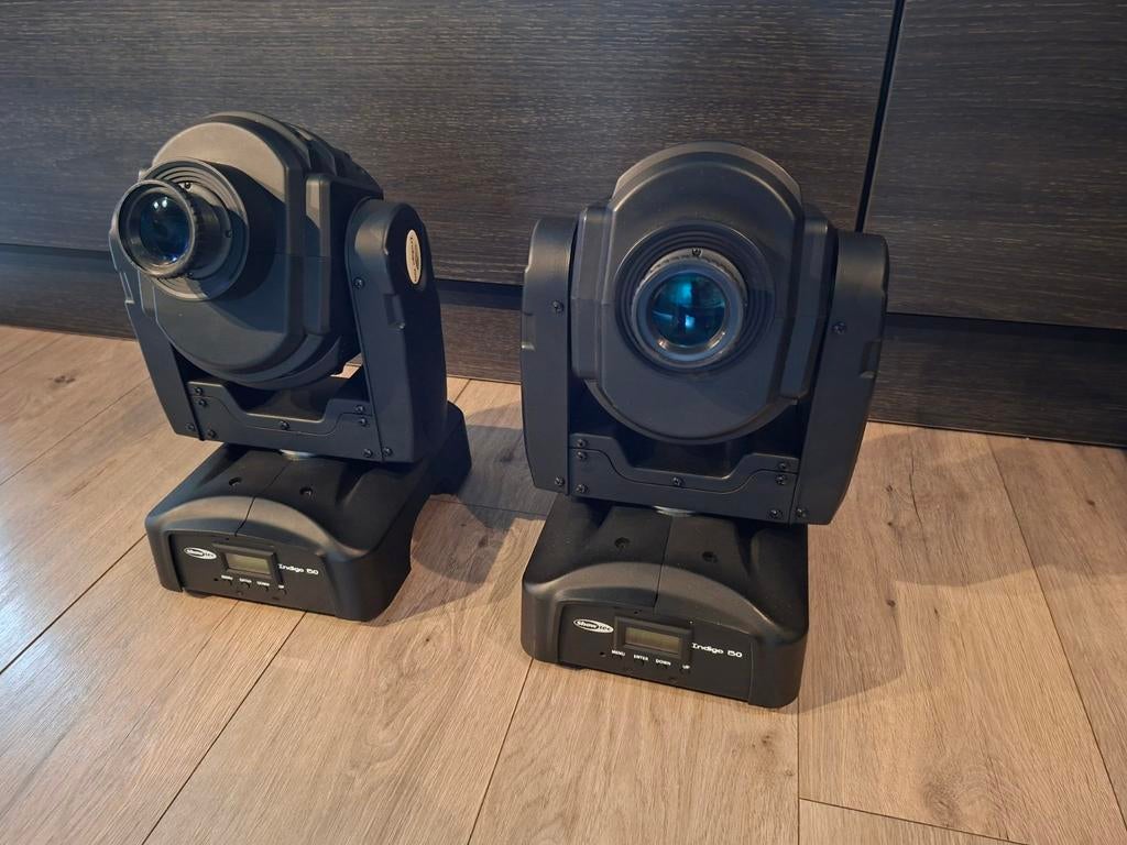 Showtec Indigo 150 Moving Head (2 stuks), Muziek en Instrumenten, Ophalen, Gebruikt, Licht, Geluidgestuurd