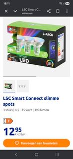Led lampen LSC 6x slimme GU10 ledlampen Action, Minder dan 50 watt, Wandlamp, Ophalen of Verzenden, Netvoeding