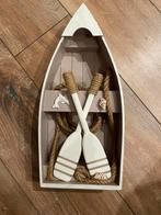 Decoratieve boot met roeispanen voor strandhuisstijl, Ophalen, Nieuw