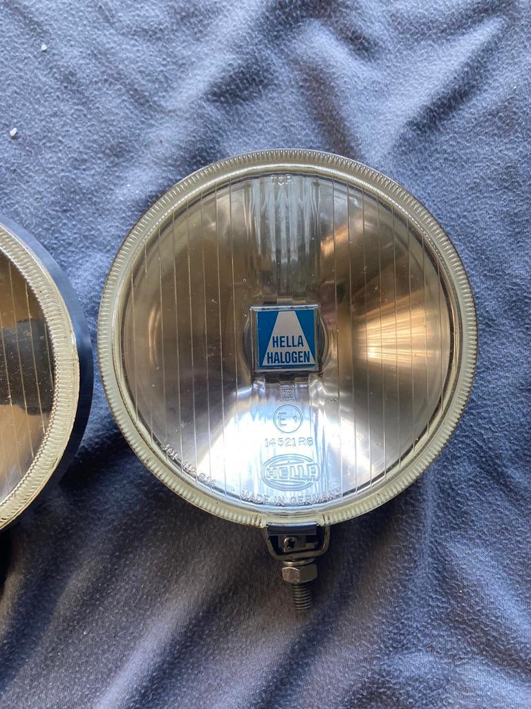 Oldtimer 2 Hella verstralers type 160, Auto-onderdelen, Verlichting, Ophalen of Verzenden, Gebruikt