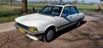 Peugeot 505 2.0 Ltr Benzine Oldtimer met 115 dkm gaaf & goed, Auto's, 4 cilinders, Wit, Bedrijf, Handgeschakeld