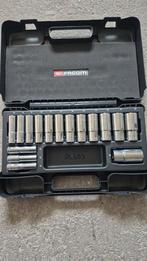 FACOM doppenset in koffer, Doe-het-zelf en Verbouw, Gereedschap | Handgereedschap, Ophalen of Verzenden, Gebruikt