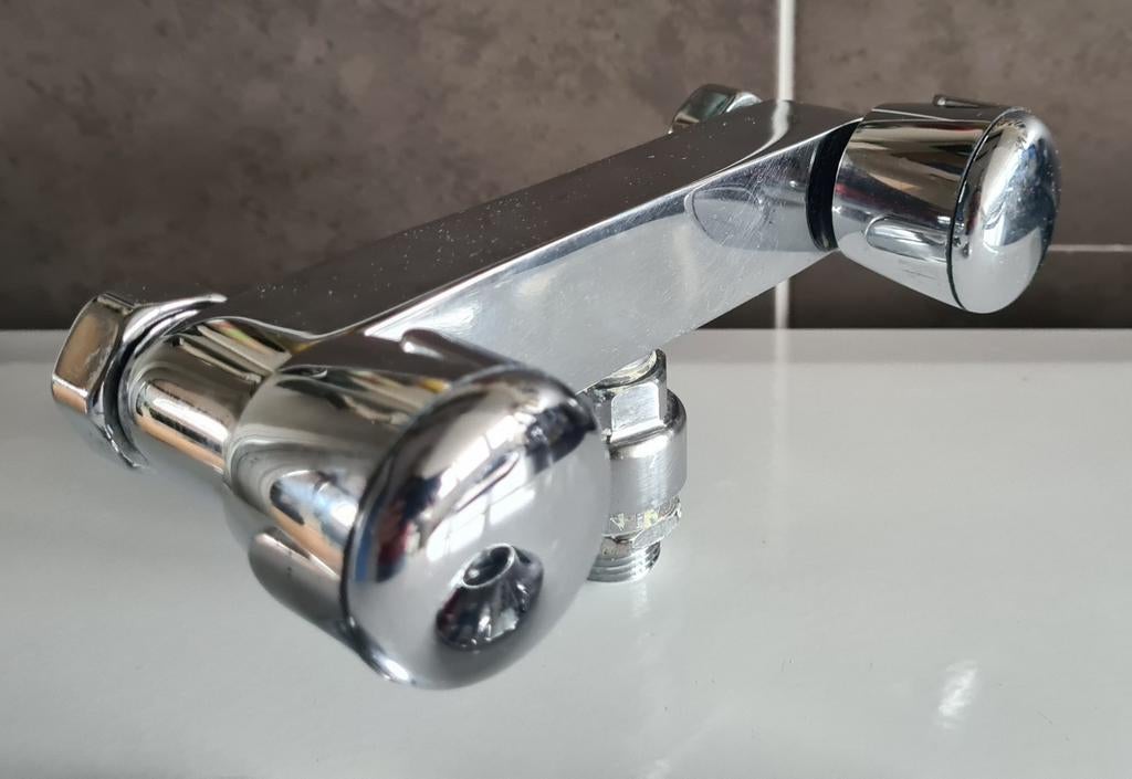 CRISTINA Rubinetterie klassieke douche- mengkraan chroom, Doe-het-zelf en Verbouw, Sanitair, Ophalen of Verzenden, Gebruikt, Chroom