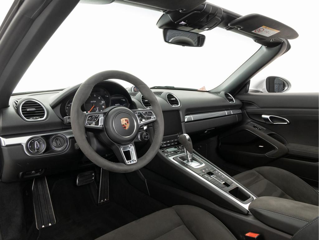 Porsche 718 Boxster GTS 4.0, Auto's, Porsche, Gebruikt, Zwart, 10 km/l, Bedrijf