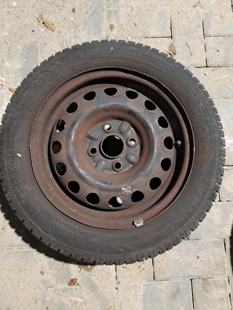 Band 155/65R14 75T ContiEcoContact 3, Auto-onderdelen, Banden en Velgen, Ophalen, 14 inch, Gebruikt, 155 mm