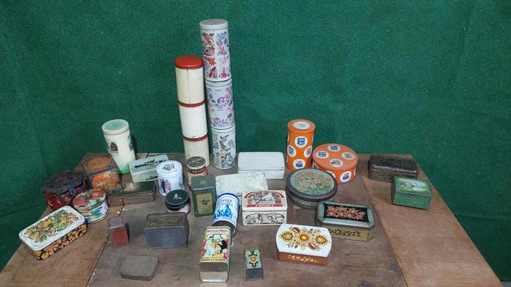 Blikken Blookers, Droste, Arks, Spar, DE, Cote d'or, Verzamelen, Blikken, Gebruikt, Overige, Droste, Ophalen