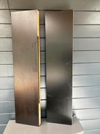 Ikea Lack wandplank zwart compleet, Ophalen, Gebruikt