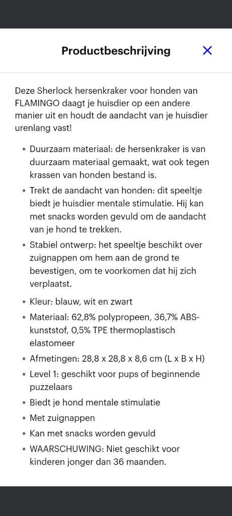 Twee puzzels voor honden, Ophalen