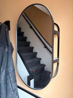 IKEA LINDBYN Spiegel met Opberger - Zwart 40x70, Ophalen, Minder dan 50 cm, Zo goed als nieuw, Minder dan 100 cm