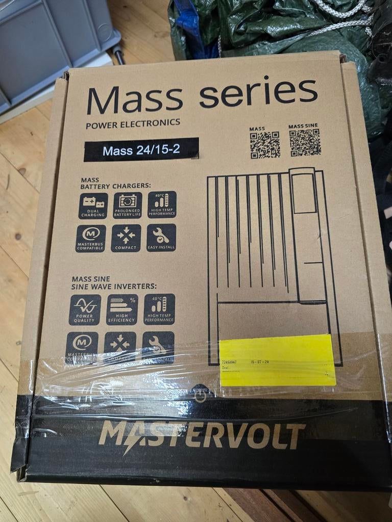 Mastervolt Mass 24/15-2 Acculader 24V, Ophalen of Verzenden