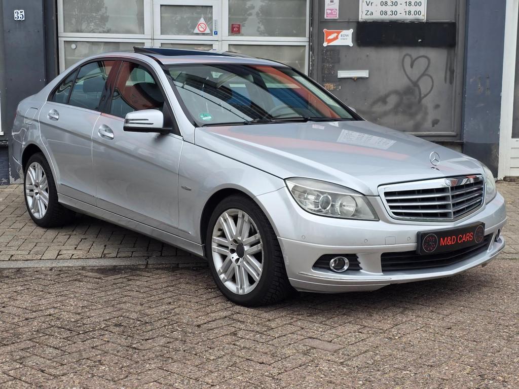 Mercedes-Benz C-klasse 200 K Business Class Elegance AUTOMAA, Automaat, Achterwielaandrijving, Zwart, 4 cilinders