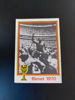 PANINI WK WM MÜNCHEN DUITSLAND 1974 NR 50 RIMET 1970 PELE, Ophalen of Verzenden, Zo goed als nieuw, Buitenlandse clubs, Poster, Plaatje of Sticker