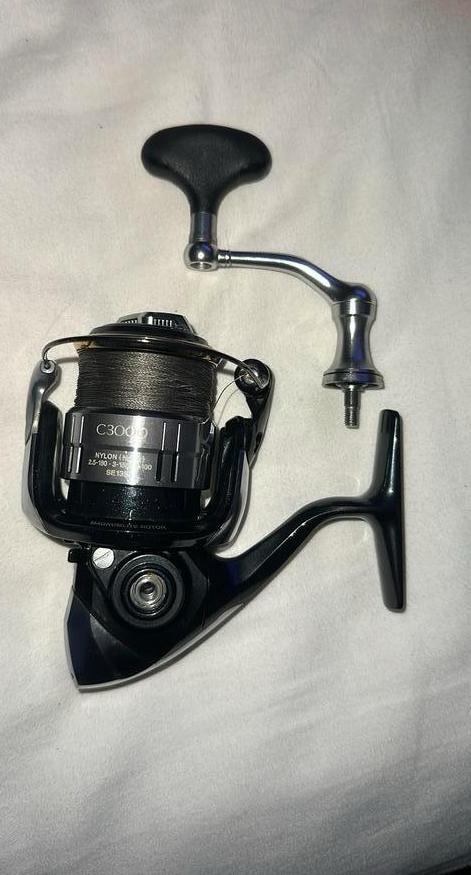 Shimano vanquish C3000 molen, Watersport en Boten, Ophalen of Verzenden, Zo goed als nieuw, Molen