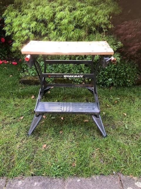 Workmate Black & Decker, Doe-het-zelf en Verbouw, Werkbanken, Ophalen, Gebruikt, 70 tot 120 cm, Inklapbaar