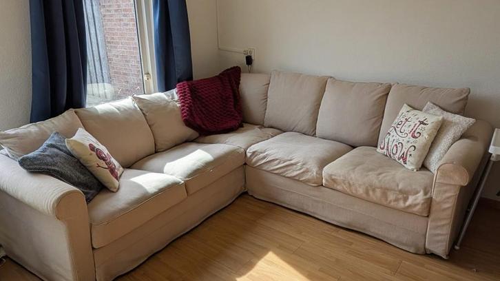 IKEA Gronlid 5-persoons hoekbank - Zeer goede staat, Huis en Inrichting, Banken | Complete zithoeken, Zo goed als nieuw, Stof