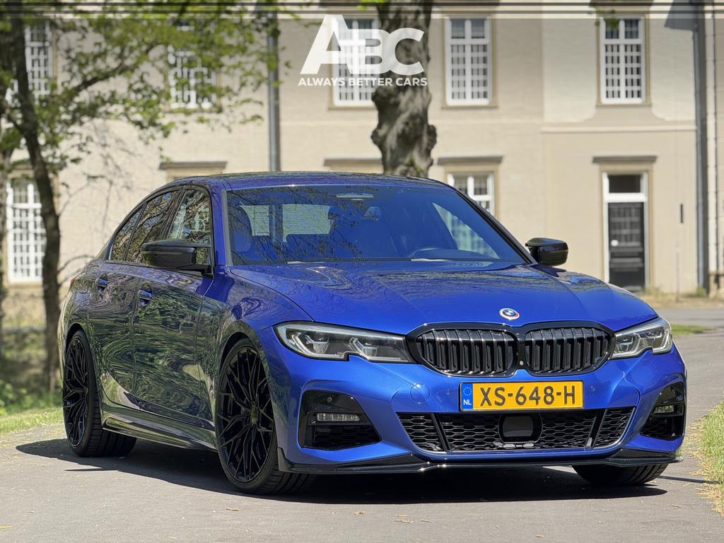 BMW 3-serie 330i M-Sport HUD 360 HK (bj 2019, automaat), Auto's, Automaat, 1998 cc, Achterwielaandrijving, Gebruikt