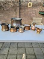 Antieke Koperen Waterkan / Schenkkan - Vintage Decoratie, Ophalen of Verzenden, Koper