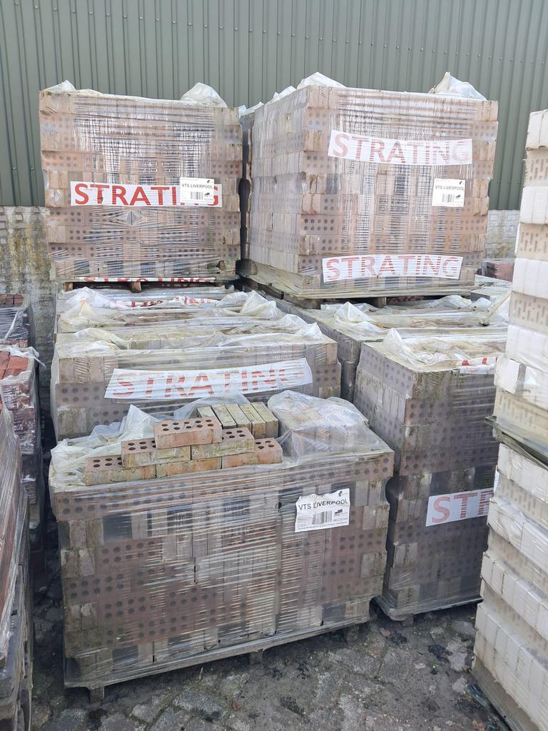 Partij wf gevelsteen Strating VTS Liverpool 7465 stuks, Ophalen, Beton, Overige typen