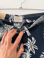 Scotch & Soda Zwemshort met palmprint, Ophalen of Verzenden, Maat 48/50 (M), Blauw, Zwemshort