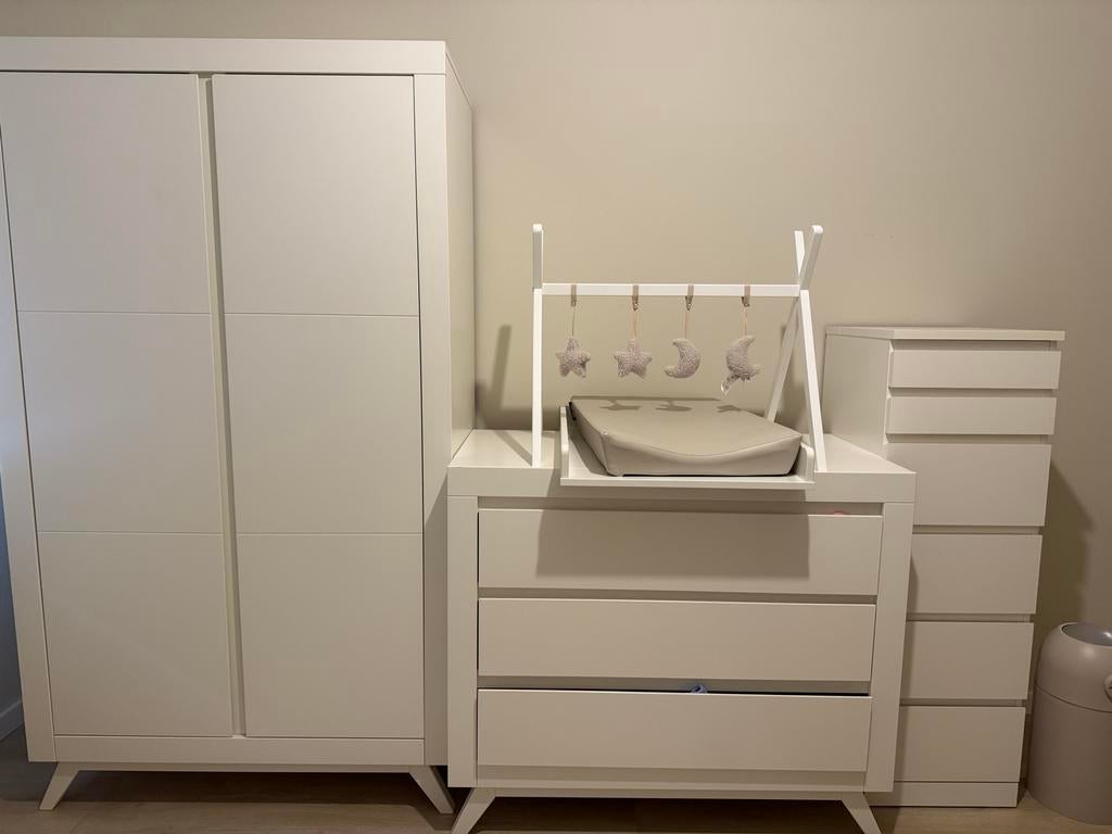 babykamer Bopita kledingkast + Commode zie beschrijving!!, Kinderen en Baby's, Kinderkamer | Commodes en Kasten, Ophalen, Gebruikt