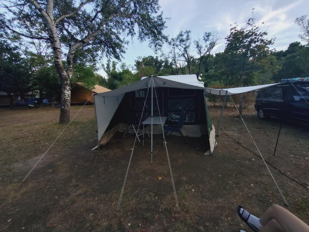 Vouwwagen Combi-Camp Flexi Comfort 2015, Caravans en Kamperen, Ophalen, Combi-Camp, Meerkleurig, Aanwezig