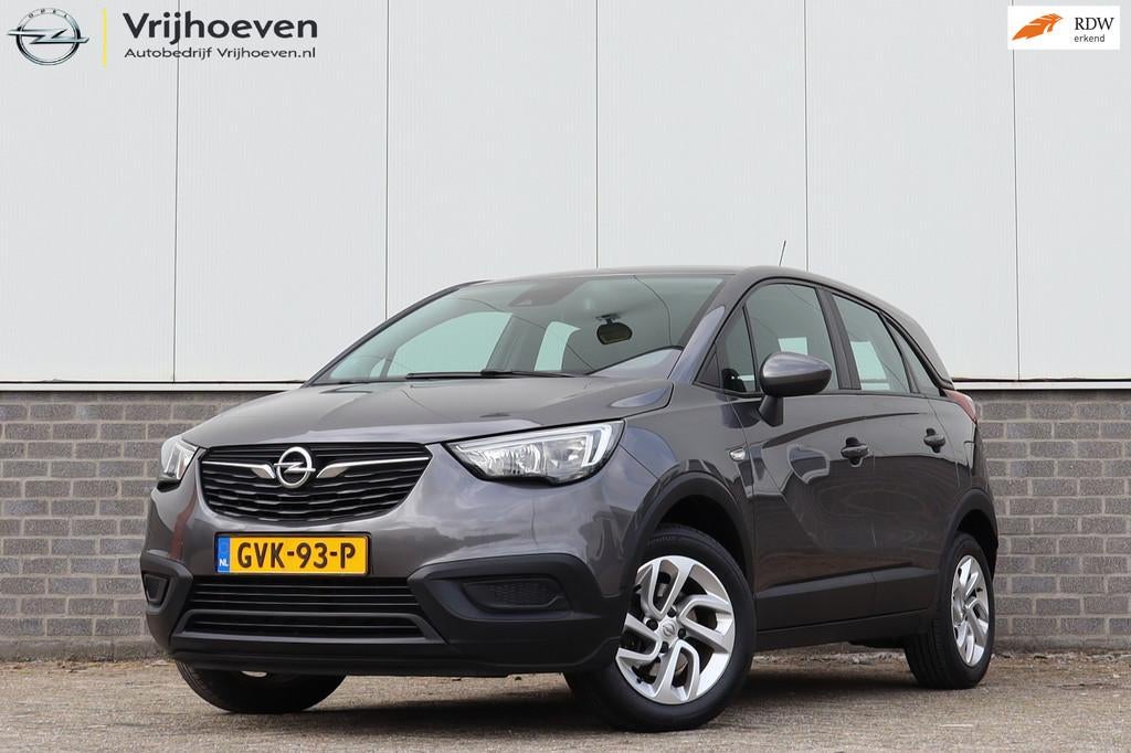 Opel CROSSLAND X 1.2 Turbo Edition Navi Trekhaak, Voorwielaandrijving, Gebruikt, 1199 cc, Bluetooth