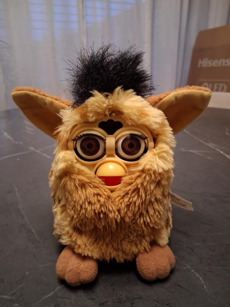Furby Giraffe - Volledig Werkend en in Goede Staat, Kinderen en Baby's, Speelgoed | Knuffels en Pluche, Gebruikt, Ophalen of Verzenden