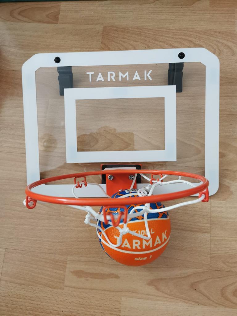 Tarmak mini basketbal met bal, Ophalen of Verzenden, Zo goed als nieuw, Ring, Bord of Paal