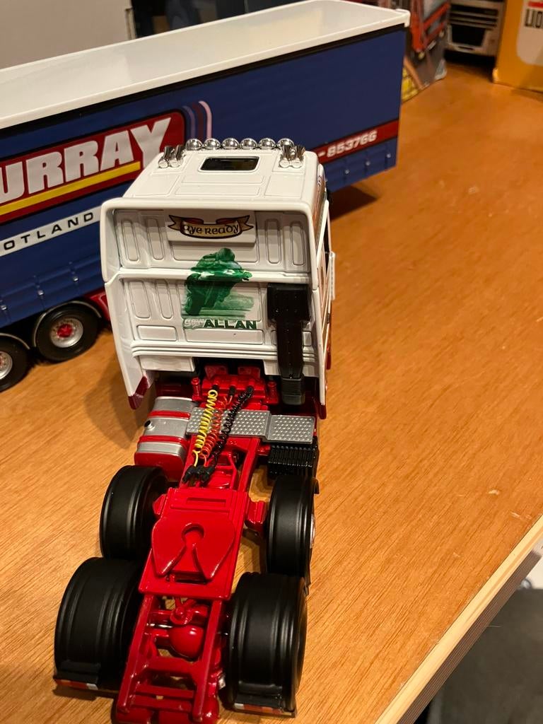 Corgi david murray daf xf, Hobby en Vrije tijd, Modelauto's | 1:50, Ophalen of Verzenden, Nieuw, Bus of Vrachtwagen, Corgi