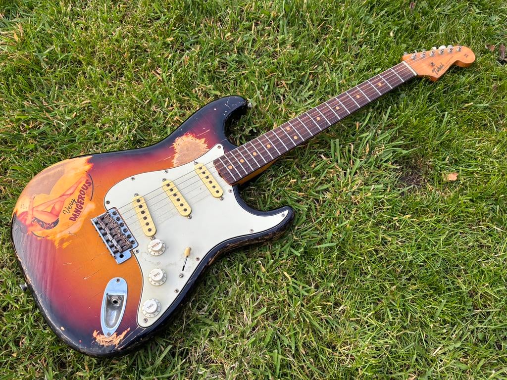Tokai Goldstar 1980 vintage stratocaster, Muziek en Instrumenten, Ophalen, Zo goed als nieuw, Solid body, Overige merken