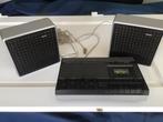Philips N2412 Stereo Cassette Recorder speakers , vintage, Ophalen of Verzenden, Enkel, Philips, Tape counter