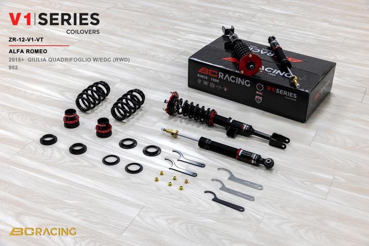 BC Racing schroefset - Alfa Romeo Giulia Quadrifoglio 952, Auto diversen, Tuning en Styling, Ophalen of Verzenden