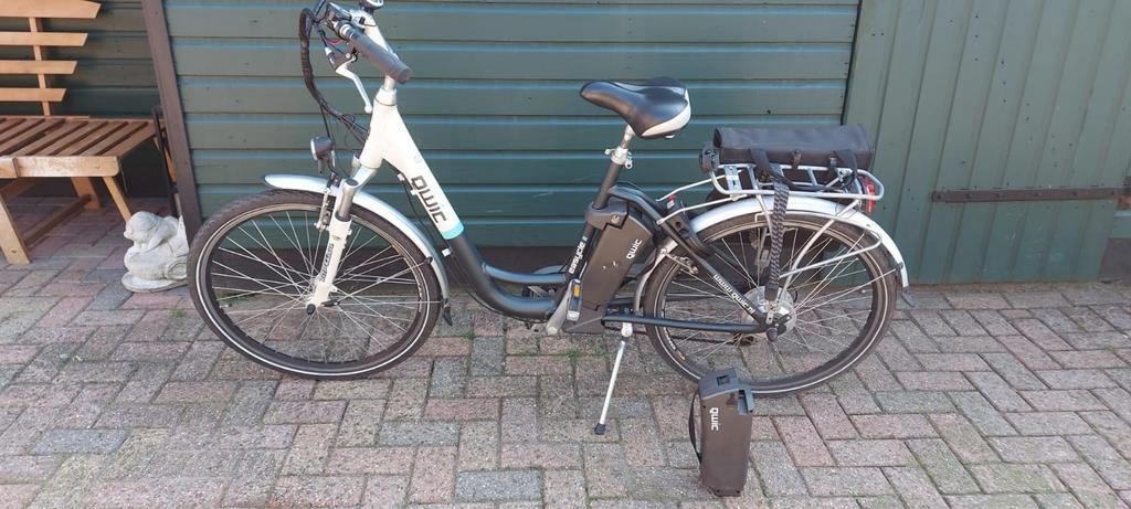 Elektrische fiets Qwic, Ophalen, Gebruikt