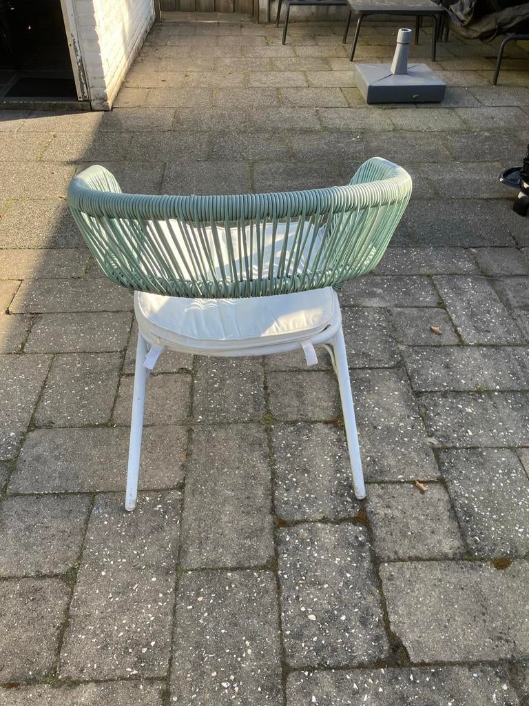 Leuke stoel voor in de tuin, Tuin en Terras, Tuinstoelen, Ophalen, Gebruikt, Kunststof