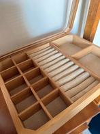 Zara Home Sieradendoos Hout met Glazen Deksel, Ophalen of Verzenden, Zo goed als nieuw