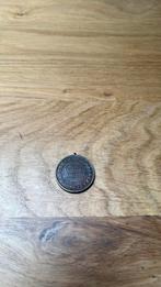 Te koop penning 1887 Koning Willem 3, Ophalen of Verzenden, Brons, Nederland