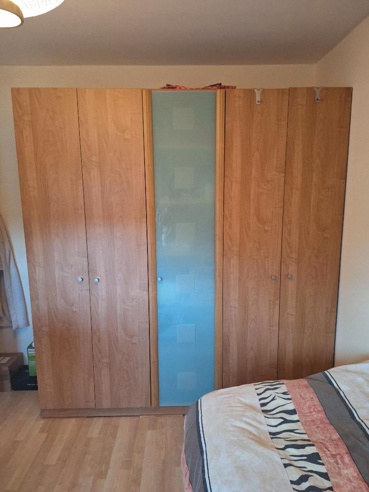 kledingkast, Huis en Inrichting, Kasten | Kledingkasten, Gebruikt, 200 cm of meer, 200 cm of meer, 50 tot 75 cm, Ophalen